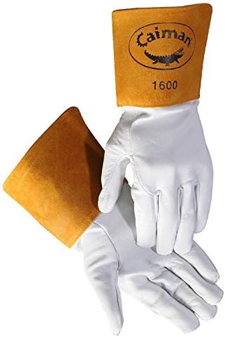 Caiman 1600 4" Cuff Kidskin Gloves Size Small (1 Pair)