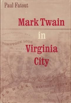Hardcover Mark Twain in Virginia City Book