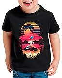 T-Shirt pour enfants, tendance, imprimé avec motifs originaux, coupe régulière.