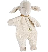 Fehn marionnette mouton NATUR - compagnon de jeu, aide à l'endormissement, marionnette pour bébés...
