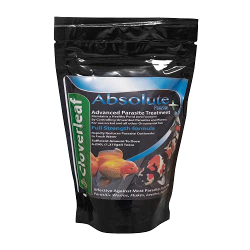 Cloverleaf Absolute Parasite + Pond treatment 250g, White