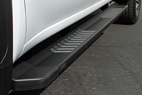 Raptor Series Running Boards Steps 6In Oem Style Black Aluminum For Crew Cab 2019-2024 Silverado Sierra 1500 And 2020-2024 2500/3500 Hd #TOP4