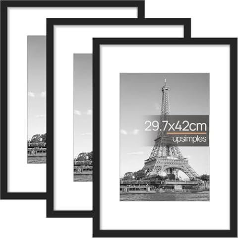 Upsimples A3 Black Photo Frame Set Cover