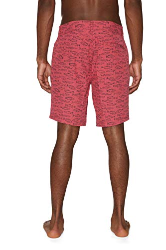 Sperry Men's 9" Hybrid Swim Shorts, Red Fish, Xxl #TOP1
