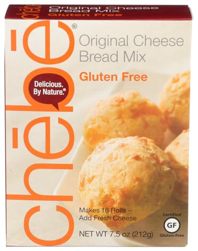 Chebe Bread Original Cheese Bread Mix, Gluten Free (8x8/7.5 Oz)