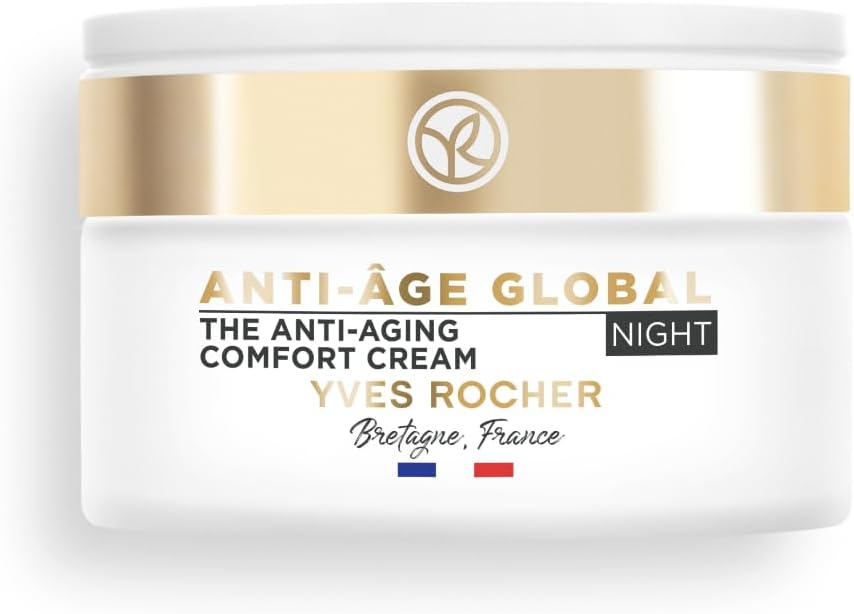 Anti-Aging Comfort Night Cream | Smooth & Enhance Skin Radiance | 1.7 fl oz