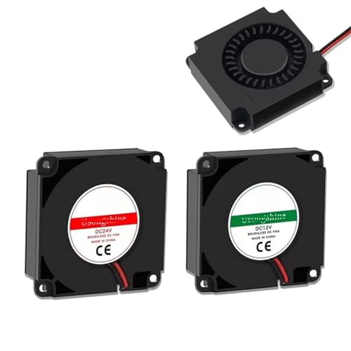 ^[rt@ 12V 24V 40mm*10mm 4010 DC ^[{t@ xAOu[ WApt@ Creality CR-10 LbgΉ(4010 24V,4Pcs)