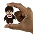 World's Smallest Monchhichi Surprise Mystery Box for Collectors and Fans Ages 6 and up, Includes one Surprise minature Flocked Monchhichi Toy, 6 Colors to Collect, Style Selected at Random