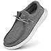 Produktbild GIESSWEIN Merino Mokassin Herren - Slip on Schuhe aus Merino Wolle, Comfort Slipper, Männer Halbschuhe, weiche, Bequeme & leichte Freizeitschuhe in komfortabler Weite, Schlupf Sneakers