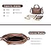 Mini Lightweight Genuine Leather Women's top Handle Handbag Fashion Travel Daily Satchel, Brown