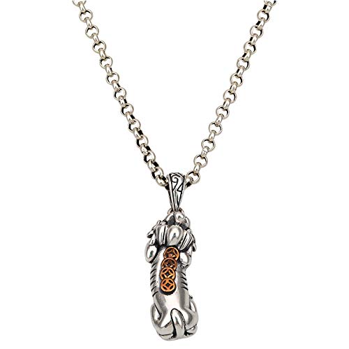 Pendentif cadeau à la mode en argent véritable S925 pour marquer les esprits