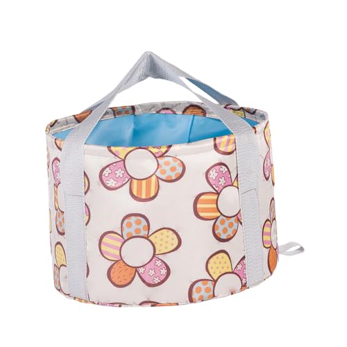 Lavabo de exteriores portátil plegable para un baño de pies reparador