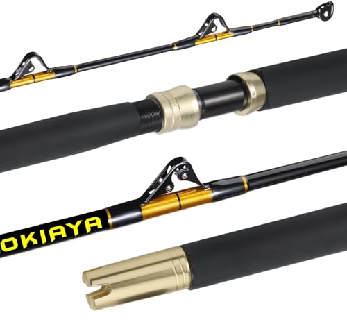 OKIAYA COMPOSIT 80-130LB The Slayer Saltwater Big Game Roller Rod