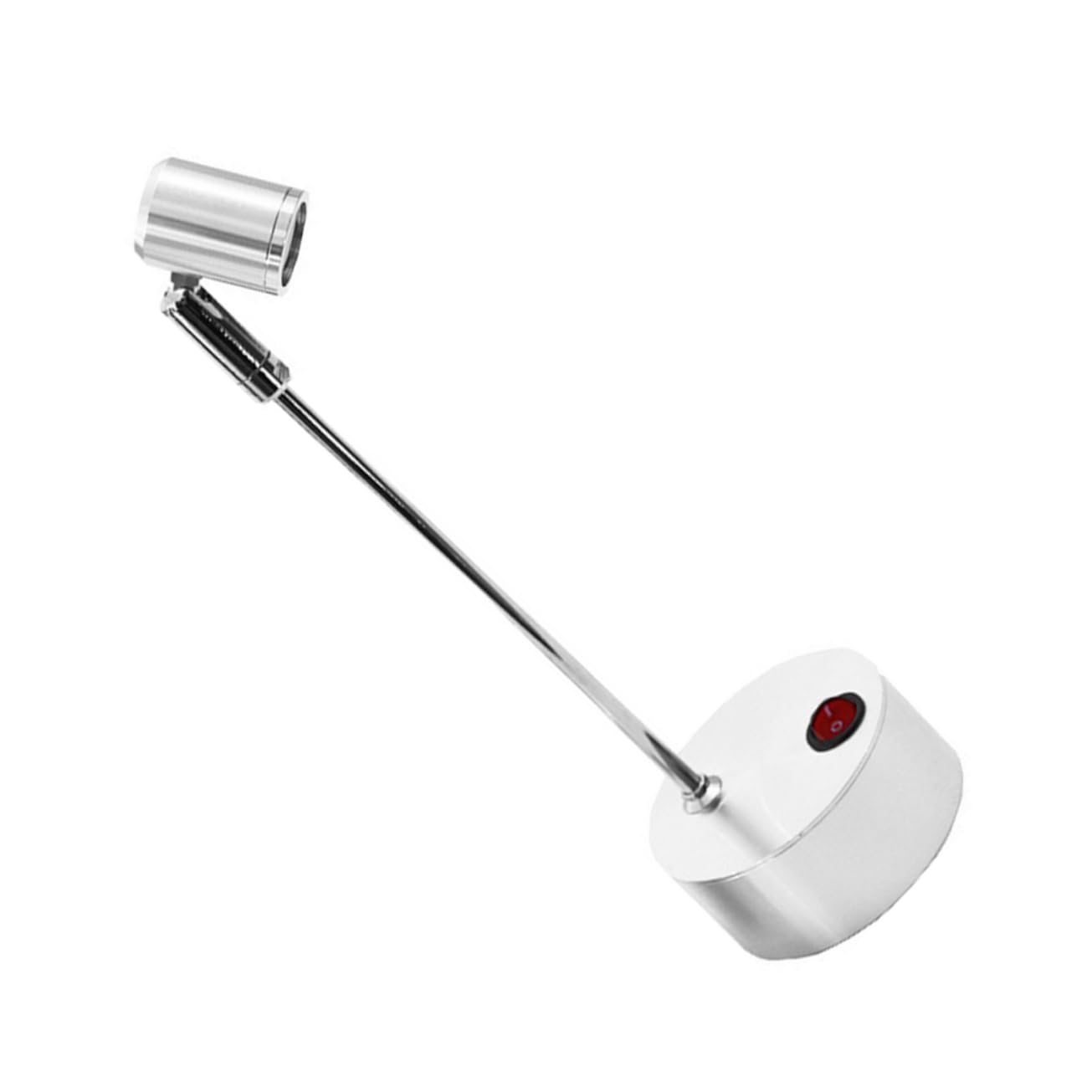 Veemoon LED Spotlight for Indoor Accent Lighting Battery Powered Spot Lights with Off Button for Home Decor and Display Enhancement Random Color