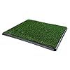 Artificial Grass Puppy Pee Pad for Dogs and Small Pets – 20×30 Reusable 4-Layer Training Potty Pad with Tray – Dog House and Pet Supplies by PETMAKER