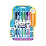 Paper Mate 6ct Clearpoint #2 Mechanical Pencils 0.7mm Multicolor