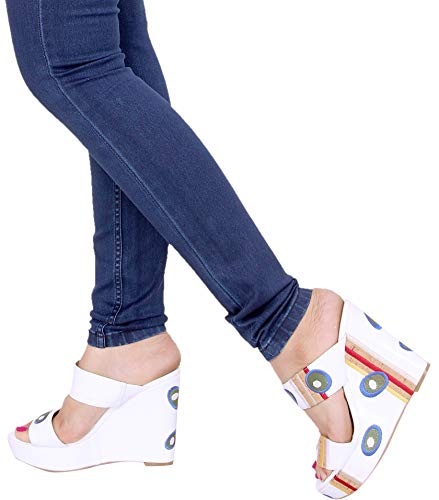 Image of FCK-3 Stretchable Denim Pencil Fit Regular Fit High Waist Jeans for Women