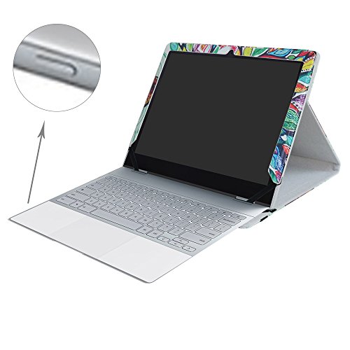 Google Pixelbook Case,Mama Mouth Pu Leather Folio Carring Cover For 12.3" Google Pixelbook (12.3 Inch Hd Ips Touch) 2In1 Laptop,Love Tree #TOP1