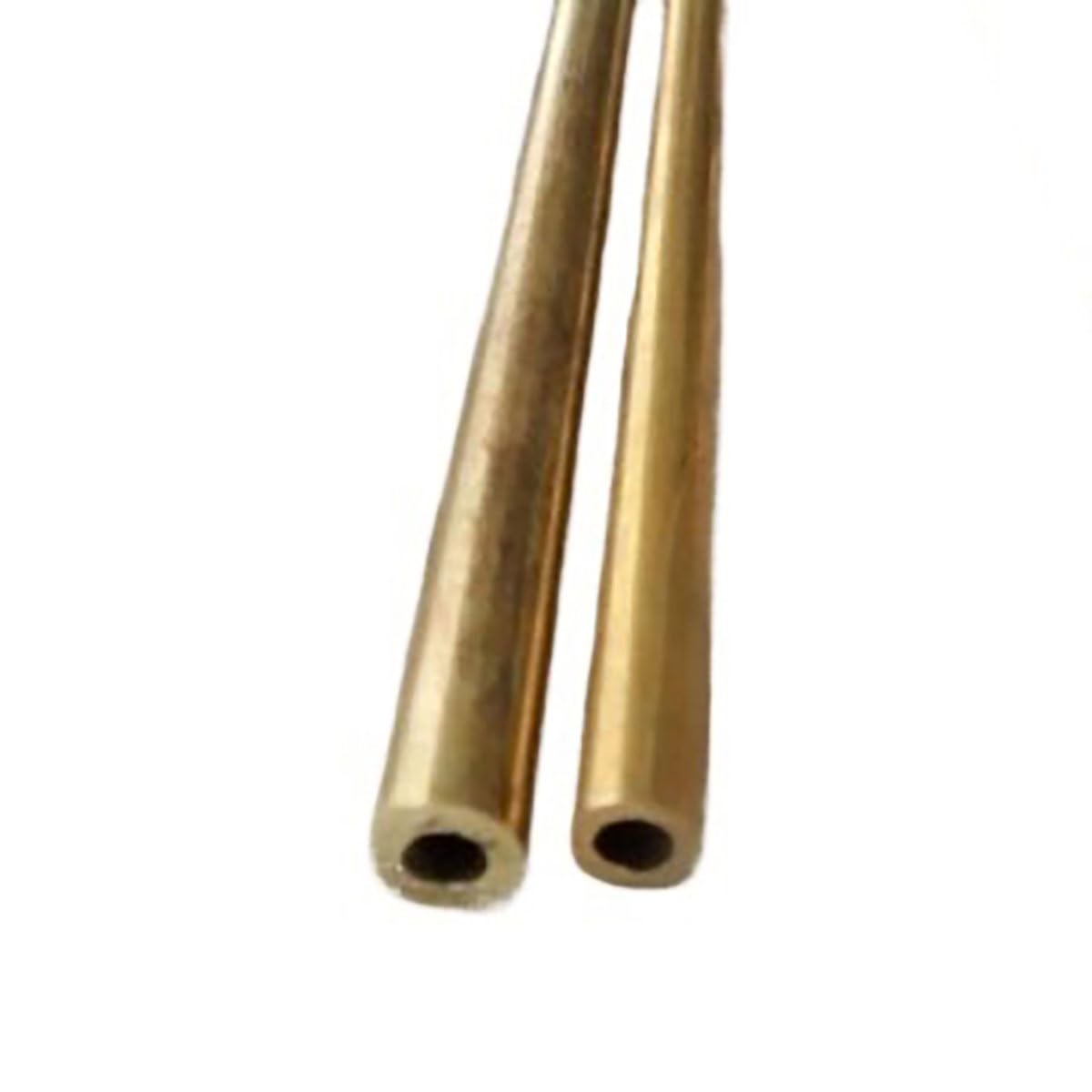 2pcs 4" Brass Tube Knife Handle Screws Pin Rivet 2mm 3mm 4mm 5mm 6mm 8mm 10mm Hand DIY(3mm OD X 2mm ID)