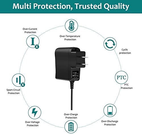 Adaptador AC/DC compatible con tablet 4.3 y eReader inalámbrico miniatura 5