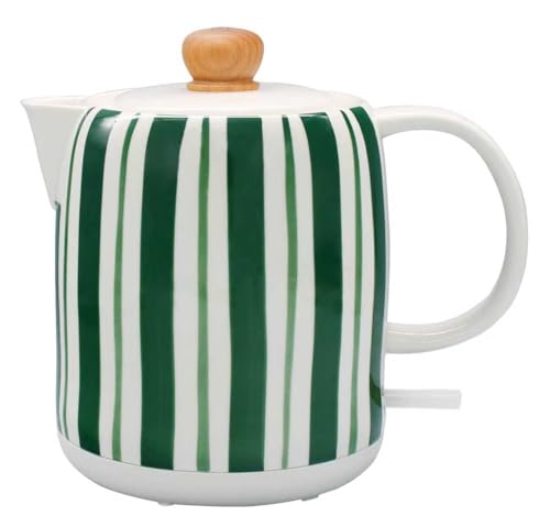 LONGSEED 1.0-Liter Ceramic Electric Kettle, 1000W Rapid Boil