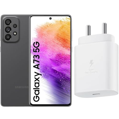 Image of Original 25W USB Type C Charger Compatible with Samsung A73 5G *White