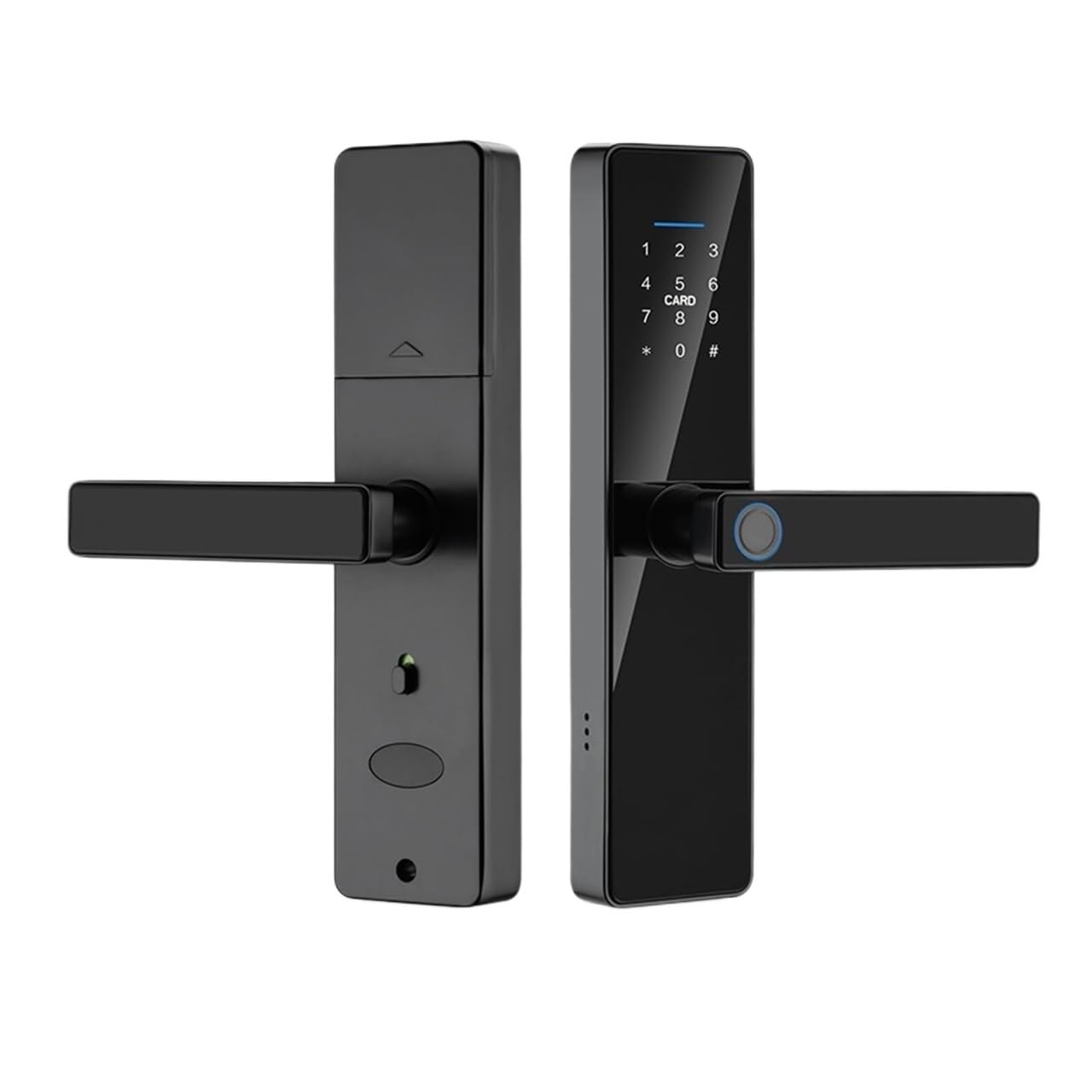 Smart Fingerprint Door Lock with Handle Keyless Entry Smart Lock Electronic Deadbolt with Keypad, for Home smart Door Lock