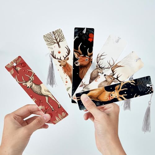 Marque-page élan de Noël pour ne plus jamais perdre votre page