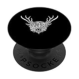 Highland Cattle Farmer Haarige Kuh County Fair PopSockets PopGrip: Ausziehbarer Sockel und Griff für Handys/Tablets mit Tauschbarem Top
