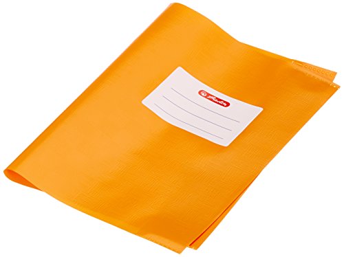 Preisvergleich Produktbild Herlitz 5205067 Hefthülle A5 Baststruktur, 25 Stück, orange
