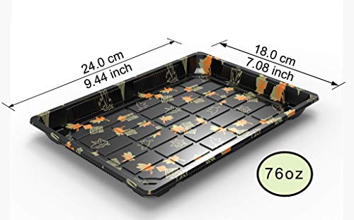 11-Sushi-Container-Sushi-Tray-Sushi-plate-95-7-Inch-Take-Out-tray-With-Clear-Lid-200-sets-11