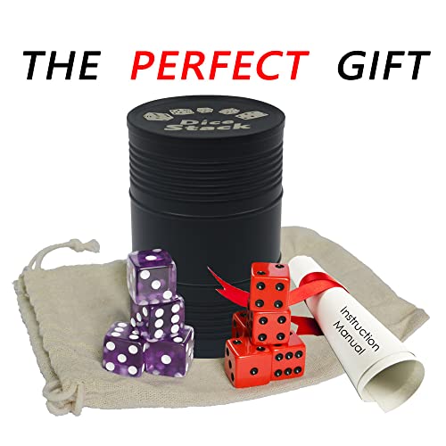 image for Six Senses Media Dice Cup Set with 4 Pcs 19mm and 5 Pcs 18mm Standard 