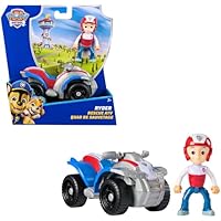 PAW PATROL - Ryder-Figur mit Quad-Rettungsfahrzeug, stabiles Basis-Fahrzeug (2025), authentisches Spielzeug zur Serie für Kinder ab 3 Jahren