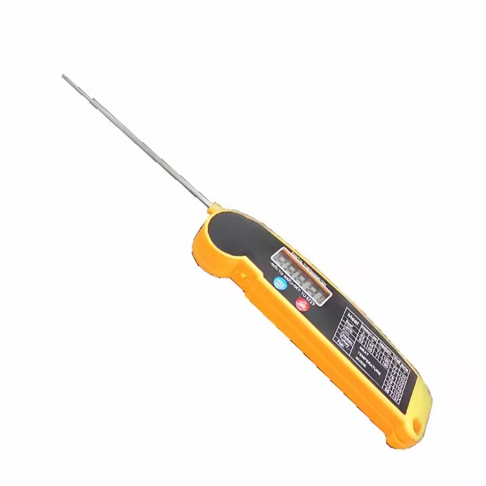 Ultimate Pocket Thermometer: Waterproof Digital Food & Meat Probe for Safe Cooking - Kitchen Tool Perfect for Steak, Chicken, Grill & Baking; Ideal Valentines Gift