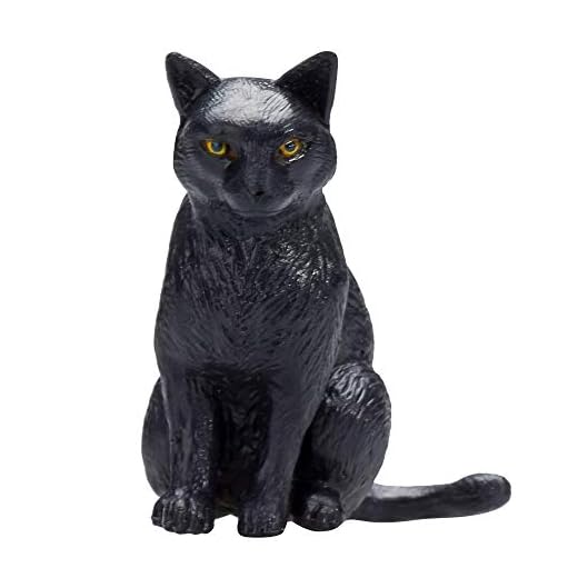 MOJO- Animal Planet Gato Sentado, Color Negro (387372)