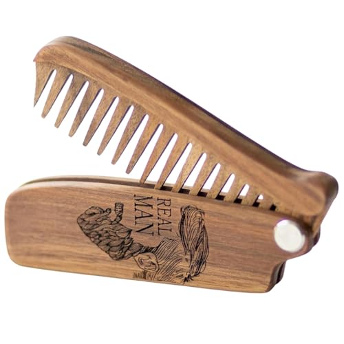 Enjoy The Wood Walnut Folding Comb