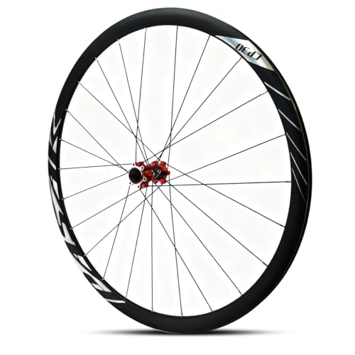 ] tg  A zC[ fBXNu[L NCbN[X 9X100mm/10X135mm 700C[hzC[Zbg 24H nu 8-12Ή _uEH[\(Front,RED_HG)