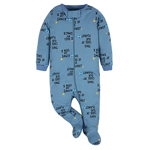 Image of Gerber Baby Boys' 4 Pack Sleep 'N Play Footie