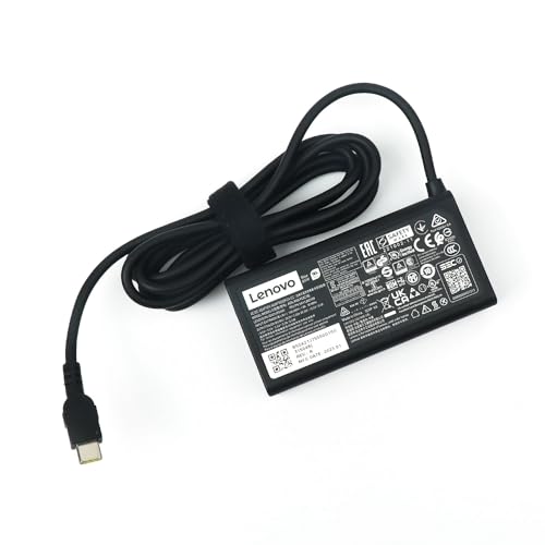 Lenovo Laptop Charger 65W Watt USB Type C(USB-C) AC Power Adapter - ThinkPad X1 Carbon Gen 11 E16 ADLX65YDC3E