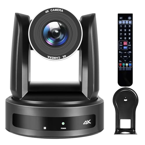Caméra PTZ 4K avec zoom 10x et triple sortie HDMI SDI USB pour diffusion live