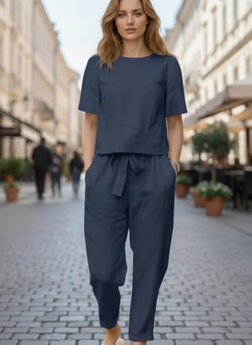 Image of Co ord Set for Women Stylish | Dress for Woman | Summer Cord Set for Women | Pajama Set | Pyjama Set for Beach & Resort Outfits Full Sleeve (30 C-1-4)