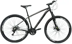 Bicicleta Bike Aro 29 KSW XLT 200 MTB Alumínio 21V Marchas Rapid Fire Cabeamento Superior Interno (Verde Pérola Fosco, 21)