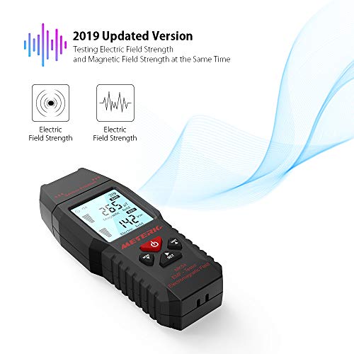 Andoer MK54 EMF Tester Handheld Mini LCD Digital EMF Detector Eletromagnético Campo Radiation Tester