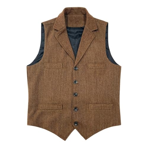 Chaleco de traje vintage casual caballero para vestir en buen tiempo