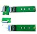 Sintech M.2 NVME 2242 to 2280 Extension Cable,NGFF M-Key PCIe SSD 2230 to 2280 Extender Card with Anti-electromagnetic Foiled Reversed Cable 10CMS