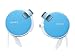 Sony Clip-on Stereo Headphones with Retractable | MDR-Q38LW L Blue(Japan Import)