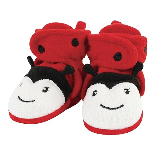 Image of Hudson Baby Unisex-Baby Cozy Fleece BootiesSlipper Sock