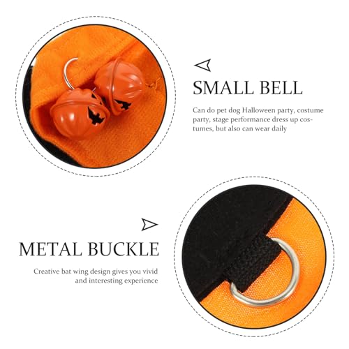 Disfraz Alas de Murciélago para perros y gatos Halloween talla L miniatura 5