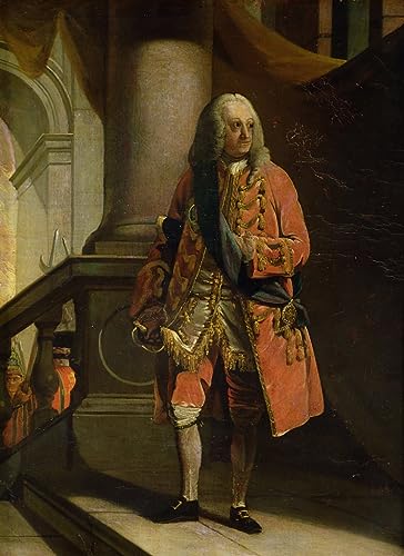 Tableau George II de Baker Pyne impression d'art mural vintage 60x90cm