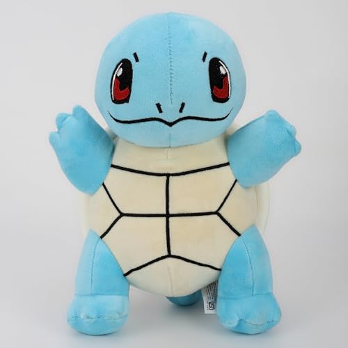 Image of Mirada Pokemon Squirtle Soft Plush Toy - 23cm | Official Licensed Blue Stuffed Animal Doll for Kids, Boys & Girls | Super Soft & Comfortable Cuddly Character | Ideal Gift for Birthday & Festivals